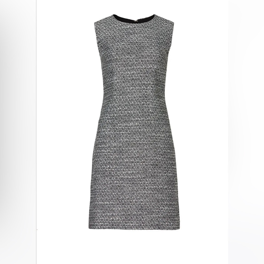 Adam Lippe grey tweed dress, perfect for work